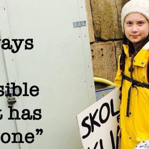 Greta Thunberg e i giovani per l’ambiente